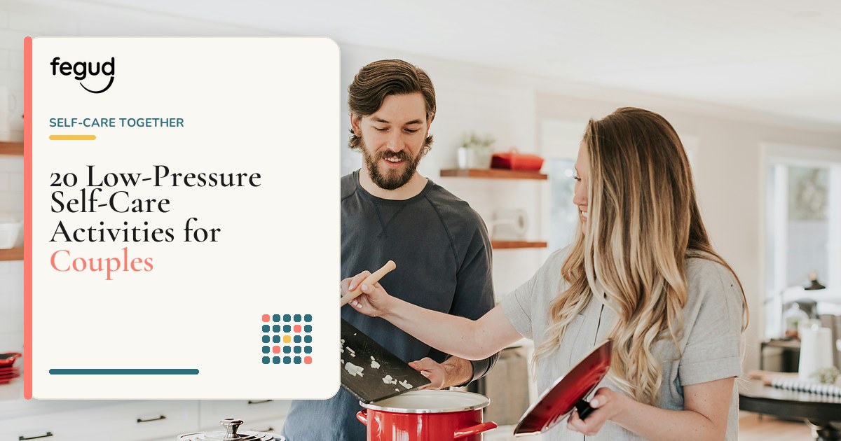 Self-care activities for couples at home and in the community